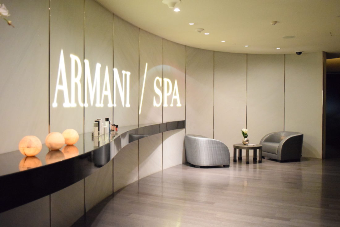 armani hotel spa